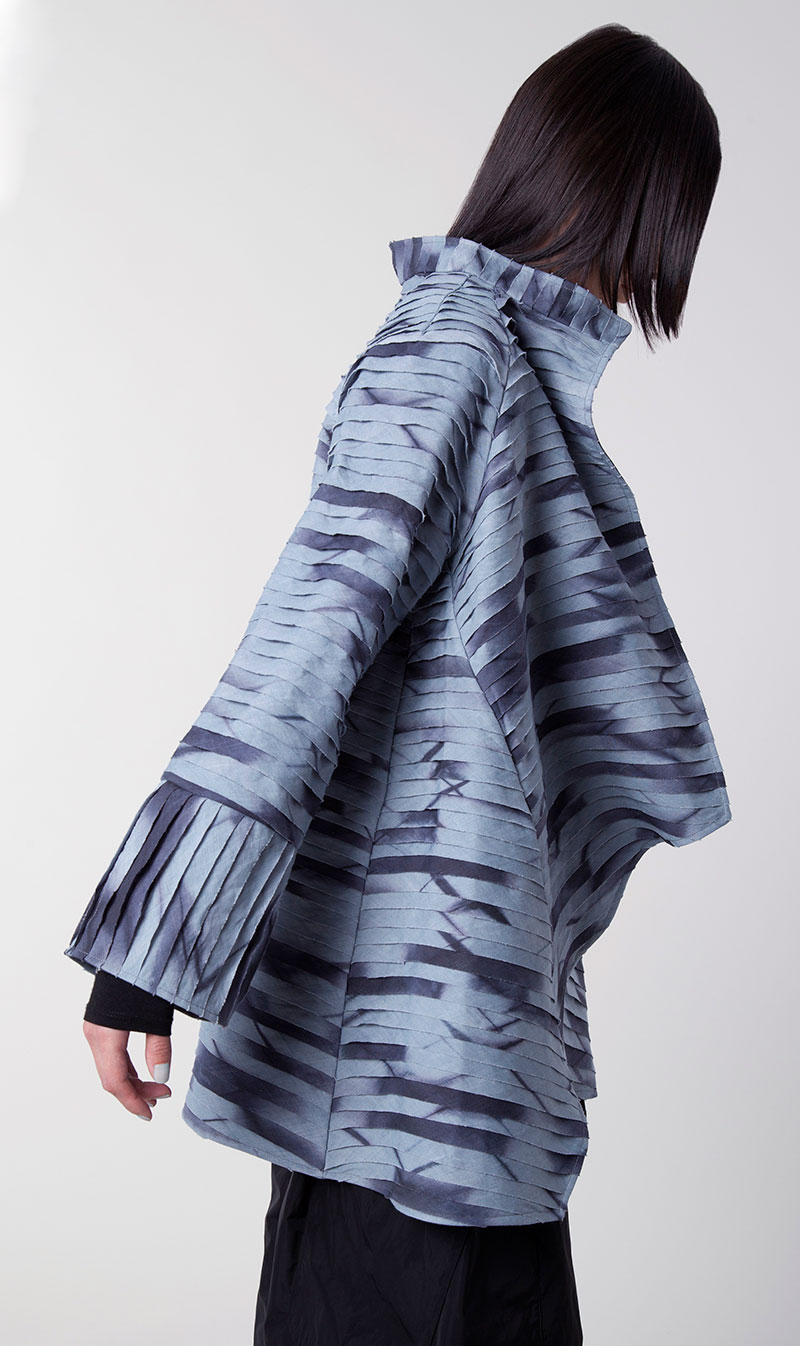 Amy Nguyen Textiles - Shibui - Layered Modern Asymmetrical Coat