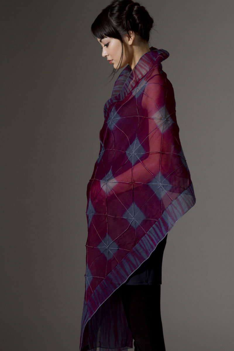 Amy Nguyen Textiles - Iki - Dual-Patterned Wrap