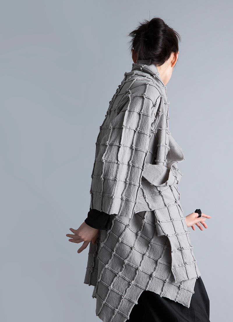 Amy Nguyen Textiles - Kintsugi - Pieced Wool Coat