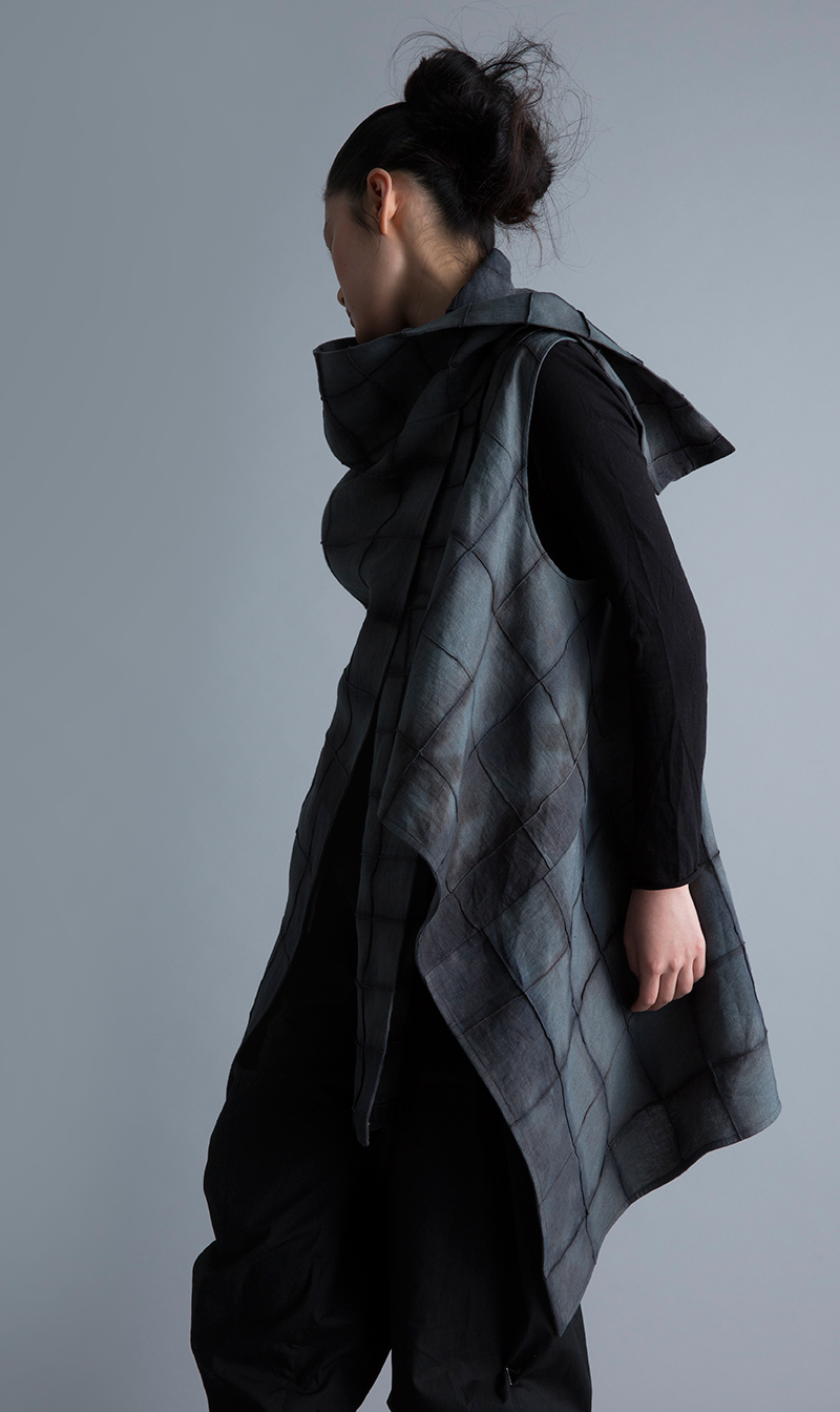 Amy Nguyen Textiles - Kintsugi - Modern Wrap Vest