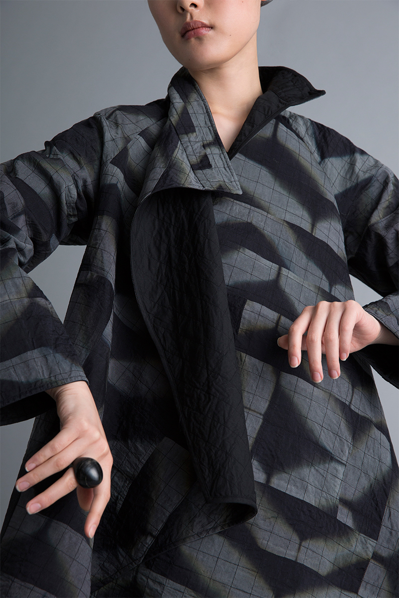 Amy Nguyen Textiles - Kintsugi - Modern Asymmetrical Coat