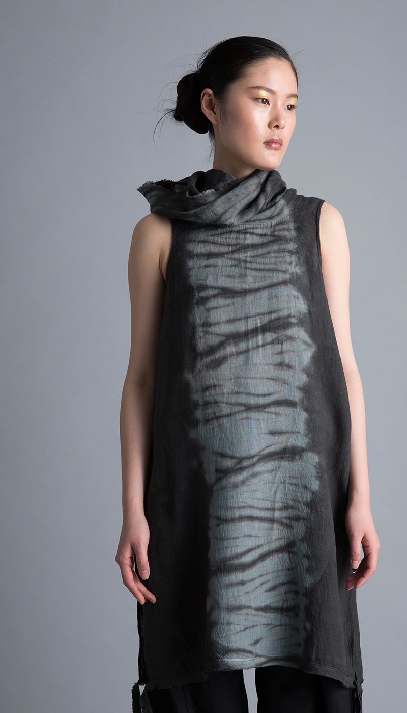 Amy Nguyen Textiles - Kintsugi - Sleeveless Cowl Tunic