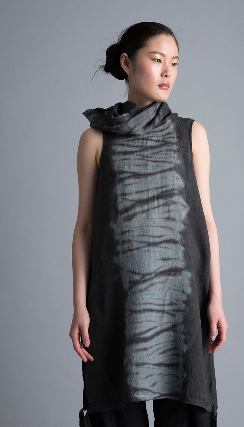 Amy Nguyen Textiles - Kintsugi - Sleeveless Cowl Tunic