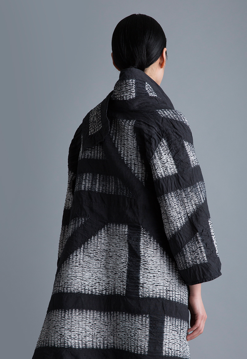Amy Nguyen Textiles - Kintsugi - Wrap Coat