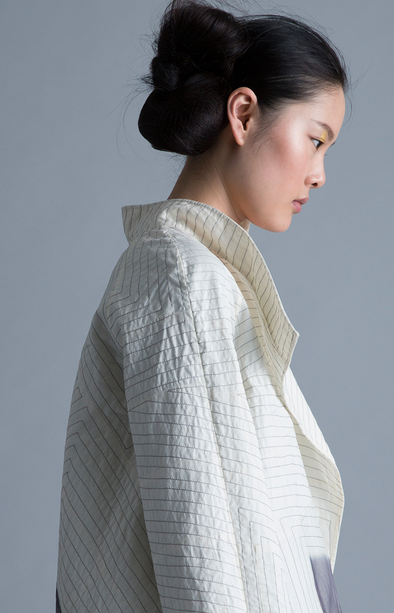 Amy Nguyen Textiles - Kintsugi - Quilted Zen Coat