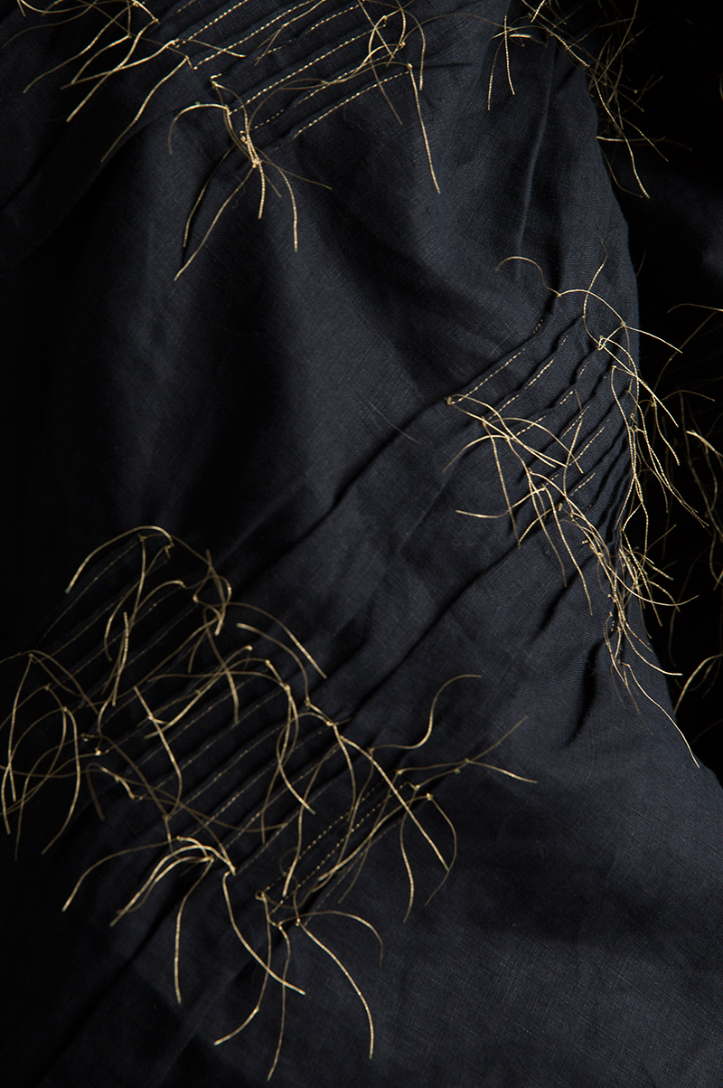 Amy Nguyen Textiles - Kintsugi - Sculptural Swing Coat