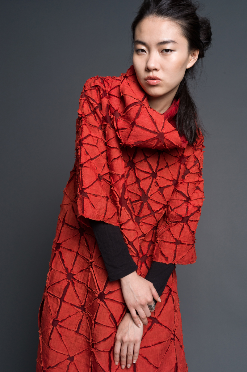 Amy Nguyen Textiles - still. - Long Puzzle Agekubi Tunic