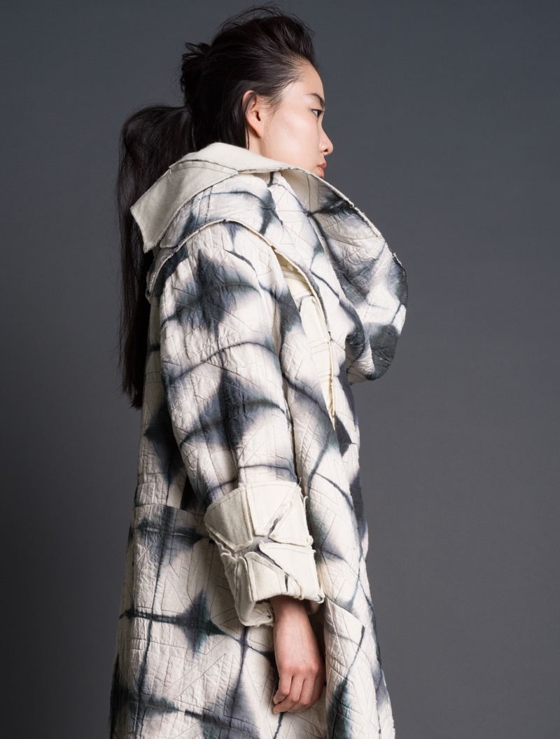 Amy Nguyen Textiles - still. - Puzzle Nomad Coat